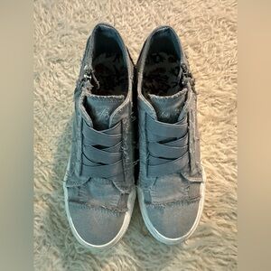 Blowfish blue Gray Sneakers  Casual Comfort